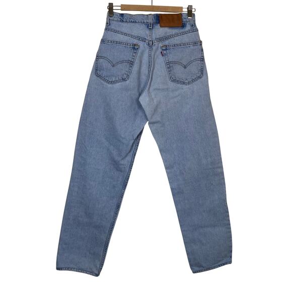 Lenny Upcycled Vintage Levi’s Jeans Light Wash Distressed Mom Jeans 90s Retro - Picture 2 of 16